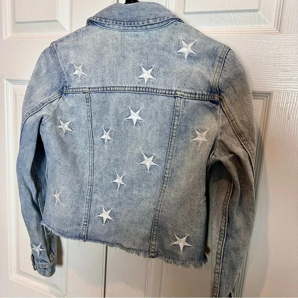 PISTOLA‎ BRANDO STAR EMBROIDERY DENIM JACKET - ZODIAC XS - Picture 10 of 16